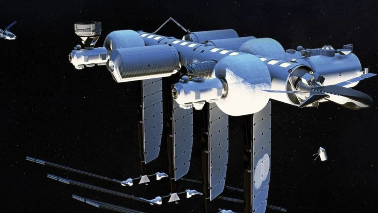 Uzay istasyonu modülünü, içine gaz doldurarak Dünya'da havaya uçurdular