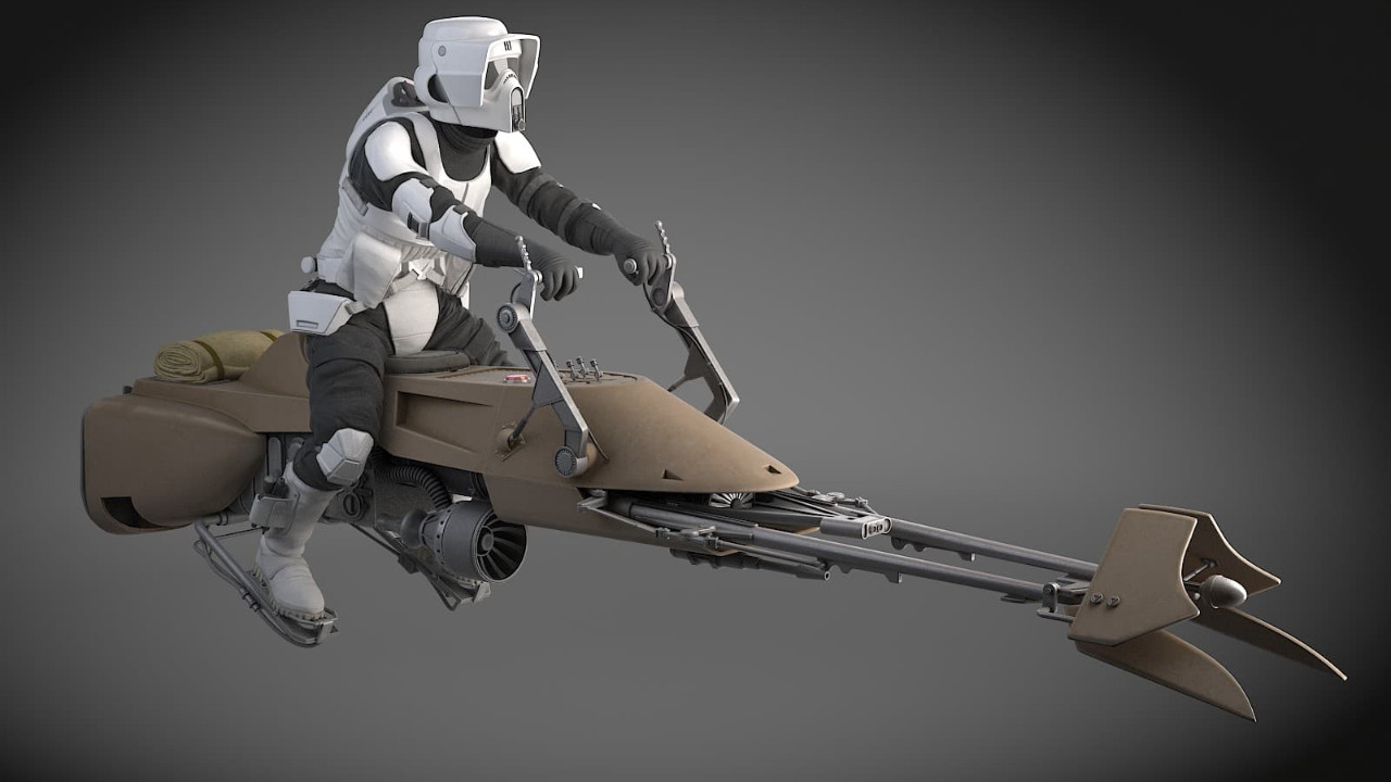 Star Wars'un uçan motosikletleri, Airbike ile gerçek oluyor