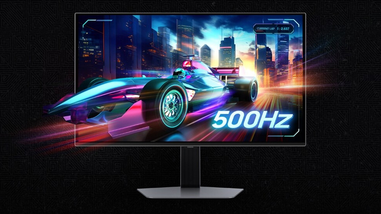 Monitör teknolojisinde yeni bir eşik: Samsung'un 500Hz OLED monitörü geliyor