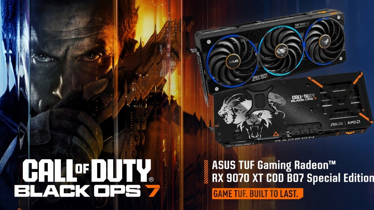 Özel üretim ekran kartı: ASUS TUF Gaming’den Black Ops 7 temalı canavar geldi!
