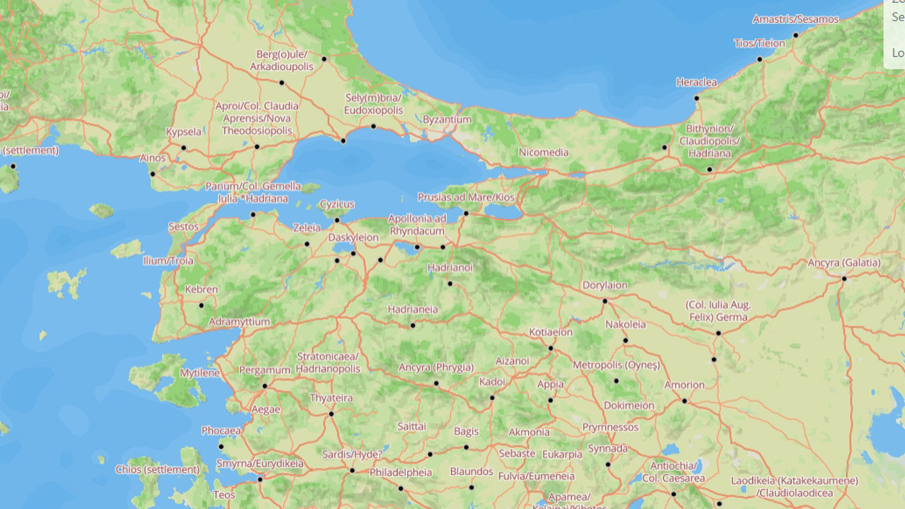 Roma İmparatorluğu'nun "Google Haritalar" uygulaması hazır!