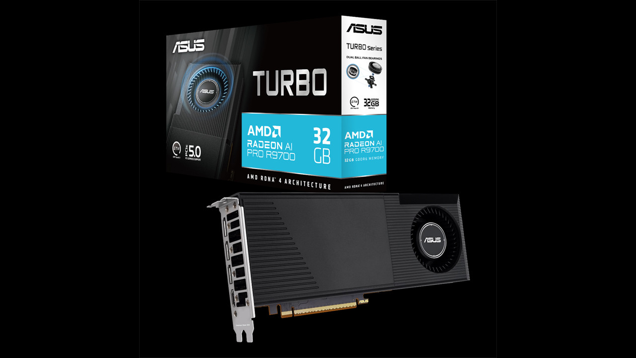 ASUS, Turbo Radeon AI Pro R9700 32GB ekran kartını duyurdu. İşte özellikleri!
