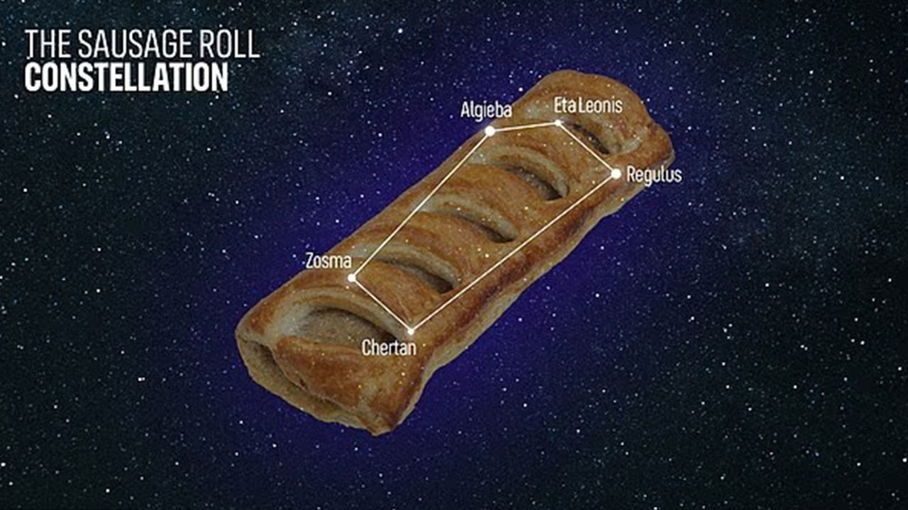 Uzayda yeni takım yıldızları keşfedildi: Sosisli Rulo, Mini Pizza, Tavuk Nugget ve fazlası...