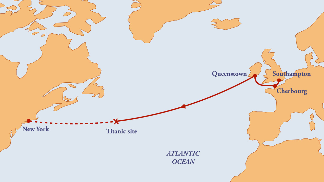 Neredeyse kimsenin bilmediği gerçek: Titanik tam olarak nerede battı?