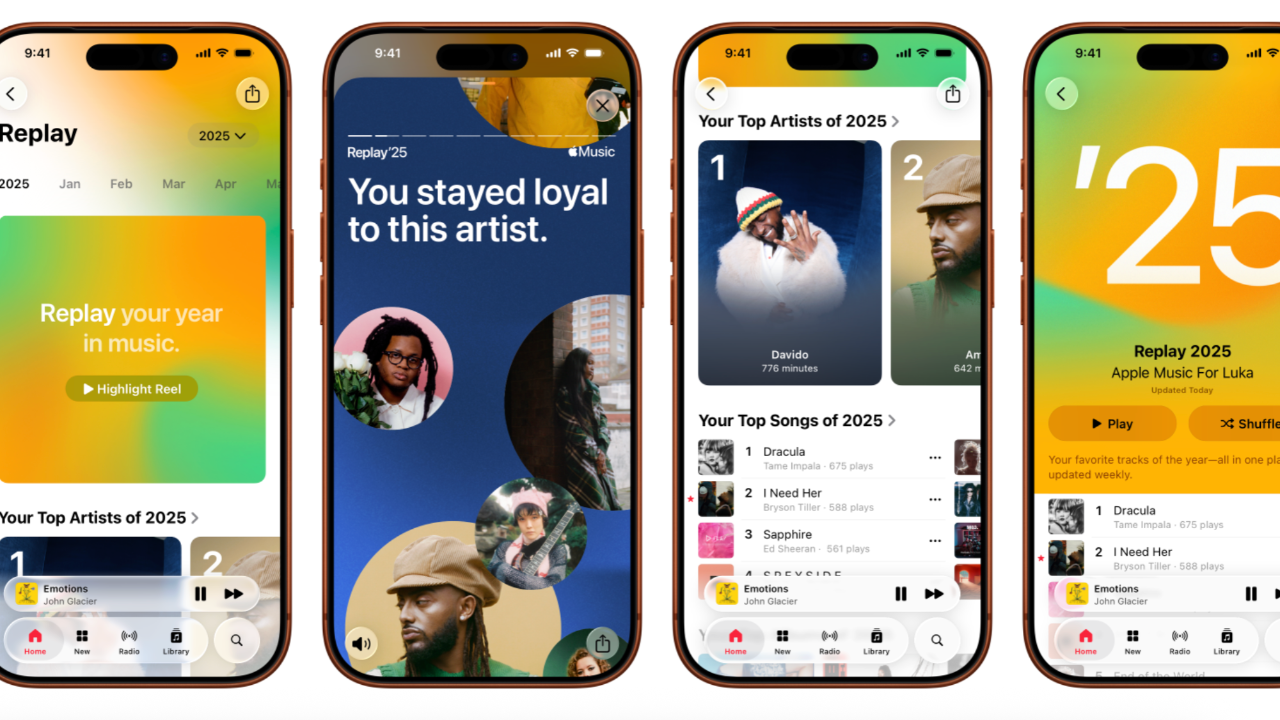 Apple Music Replay 2025 yayında: Müzikal yılınızın tüm hikâyesi
