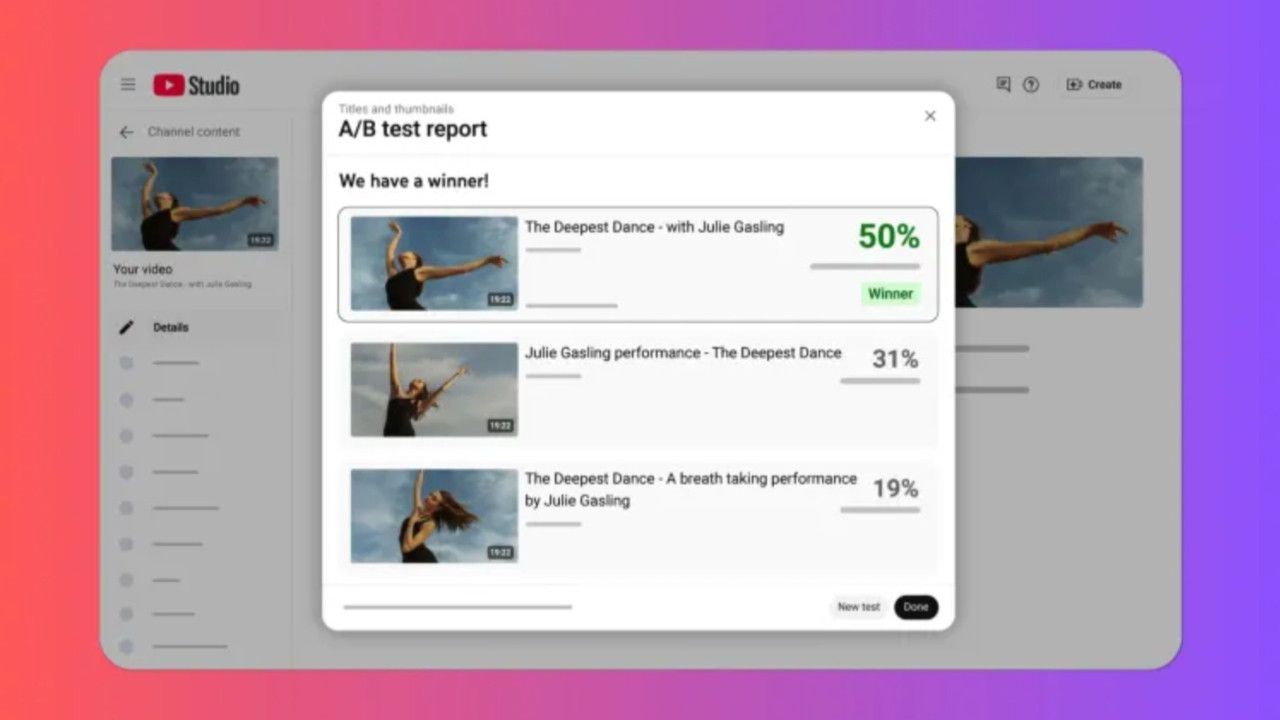 İçerik üreticilerine büyük kolaylık: YouTube başlık karşılaştırma aracı yayında