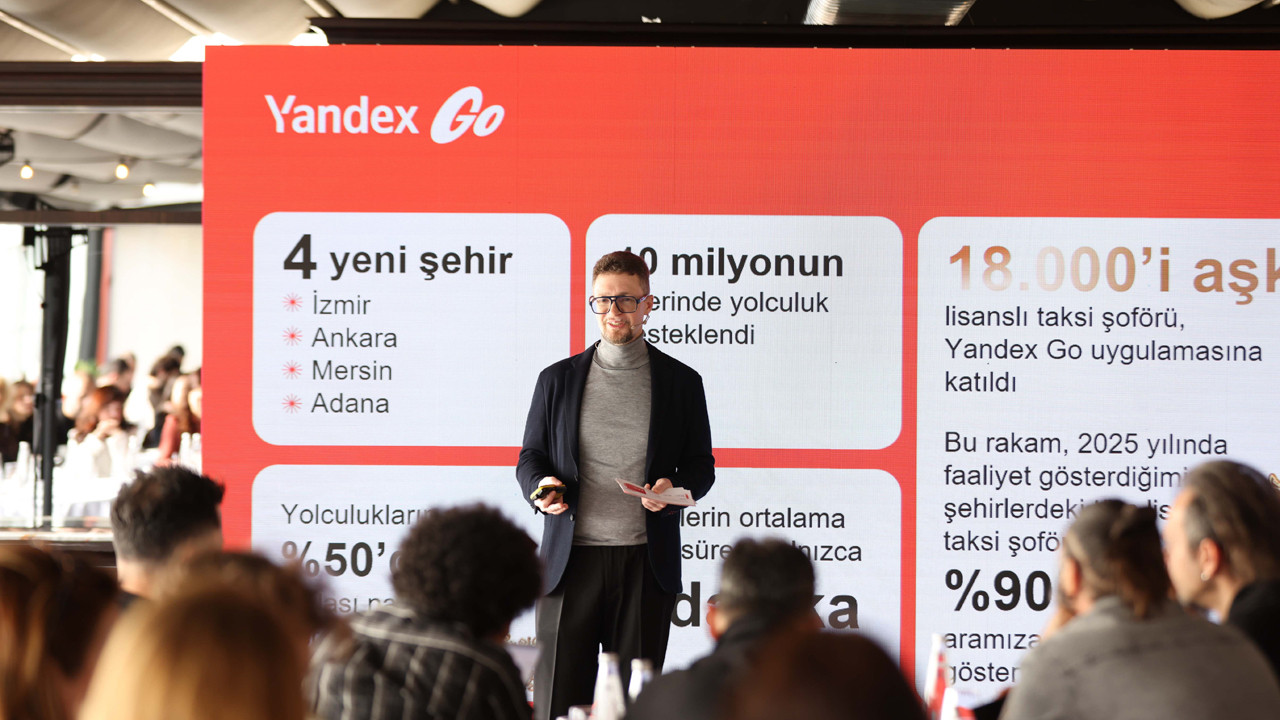 Yandex Türkiye 2025 verilerini açıkladı: Arama yüzde 75 büyürken yolculuklar 43,8 milyar Km’ye ulaştı