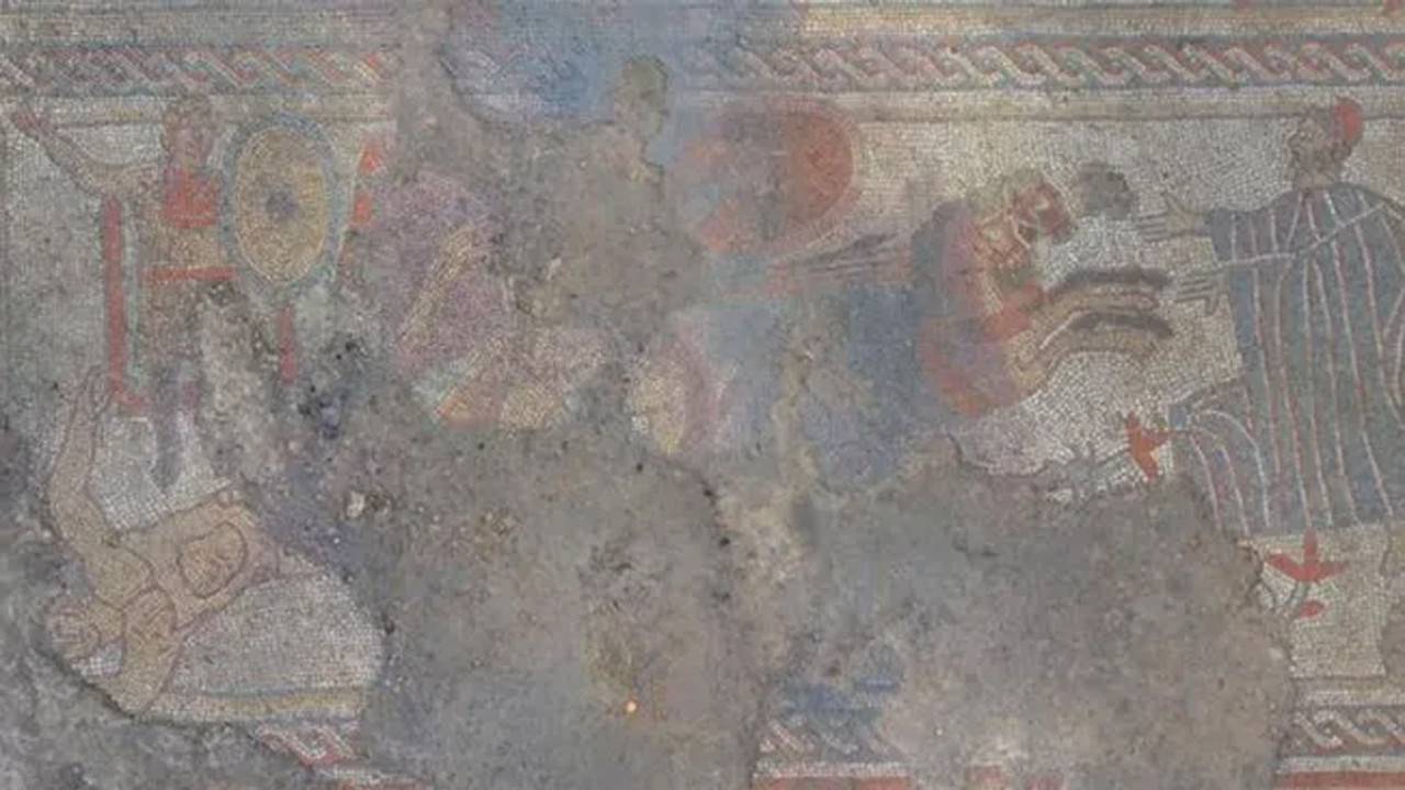 Truva Savaşı’nın alternatif sonu: Anlatılmayan hikaye, Roma mozaiğinde çıktı