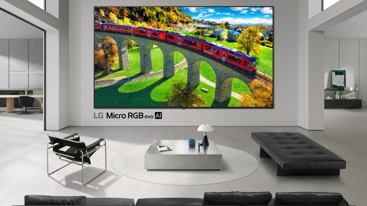 Intertek sertifikalı Yüzde 100 üçlü renk kapsamına sahip LG Micro RGB evo TV duyuruldu