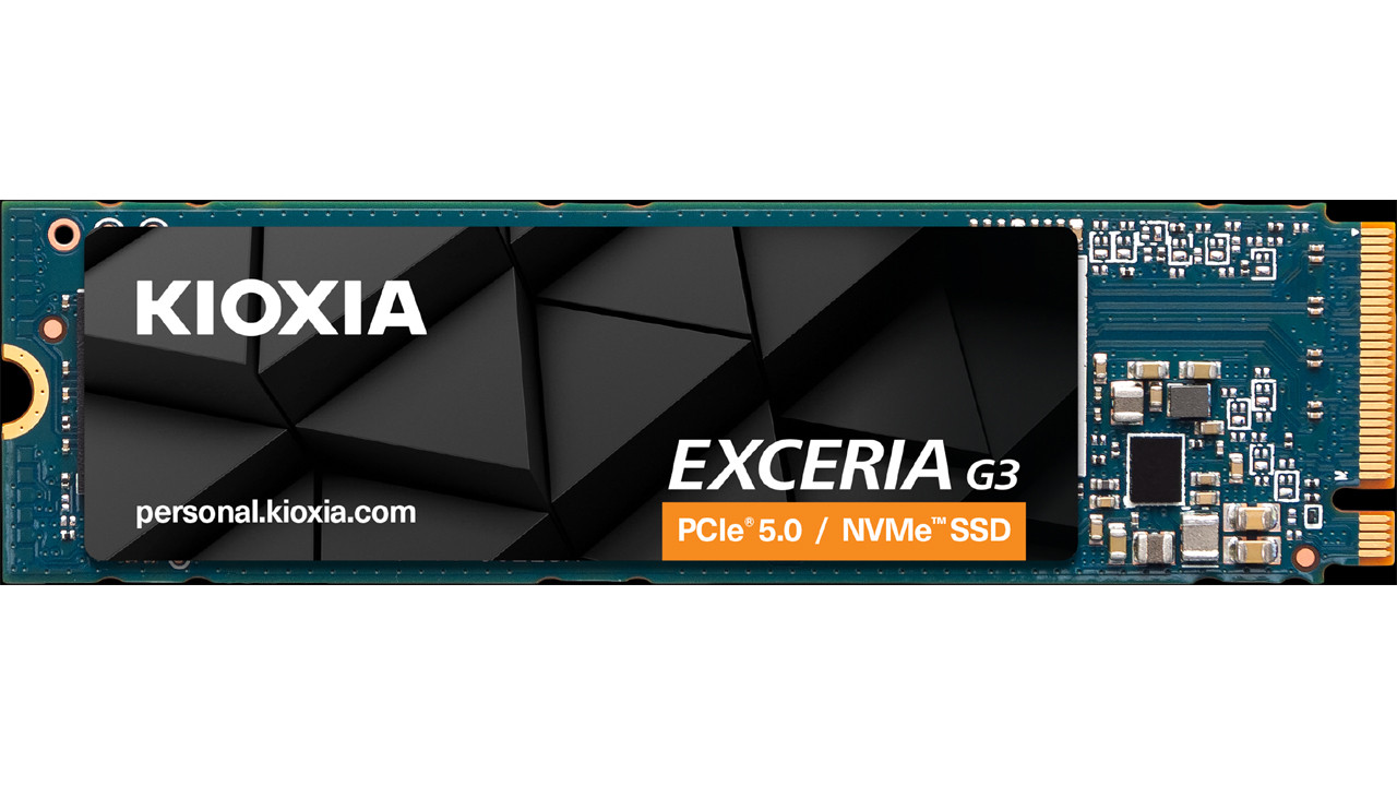 KIOXIA, PCIe 5.0 hızını hedefleyen EXCERIA G3 SSD serisini tanıttı