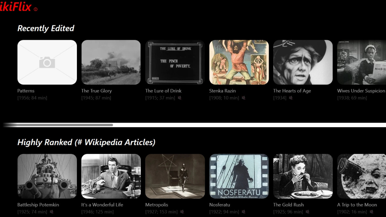 İnternetin abonelik istemeyen ücretsiz sineması: WikiFlix ile tanışın