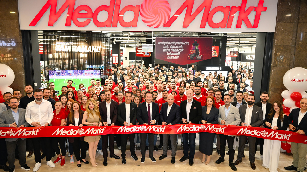 MediaMarkt Antalya’da yeni mağazasını açtığını duyurdu