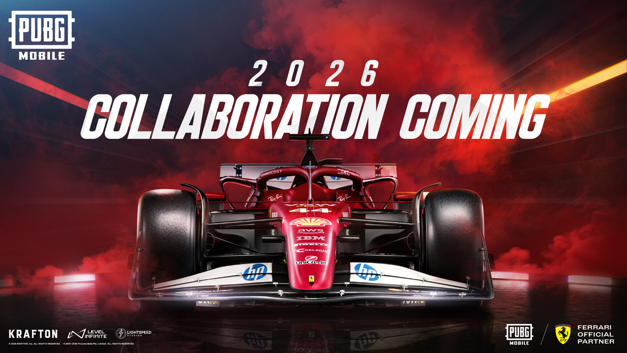 İtalyan devinin ikonik spor otomobilleri 2026'da PUBG MOBILE savaş alanlarına iniyor