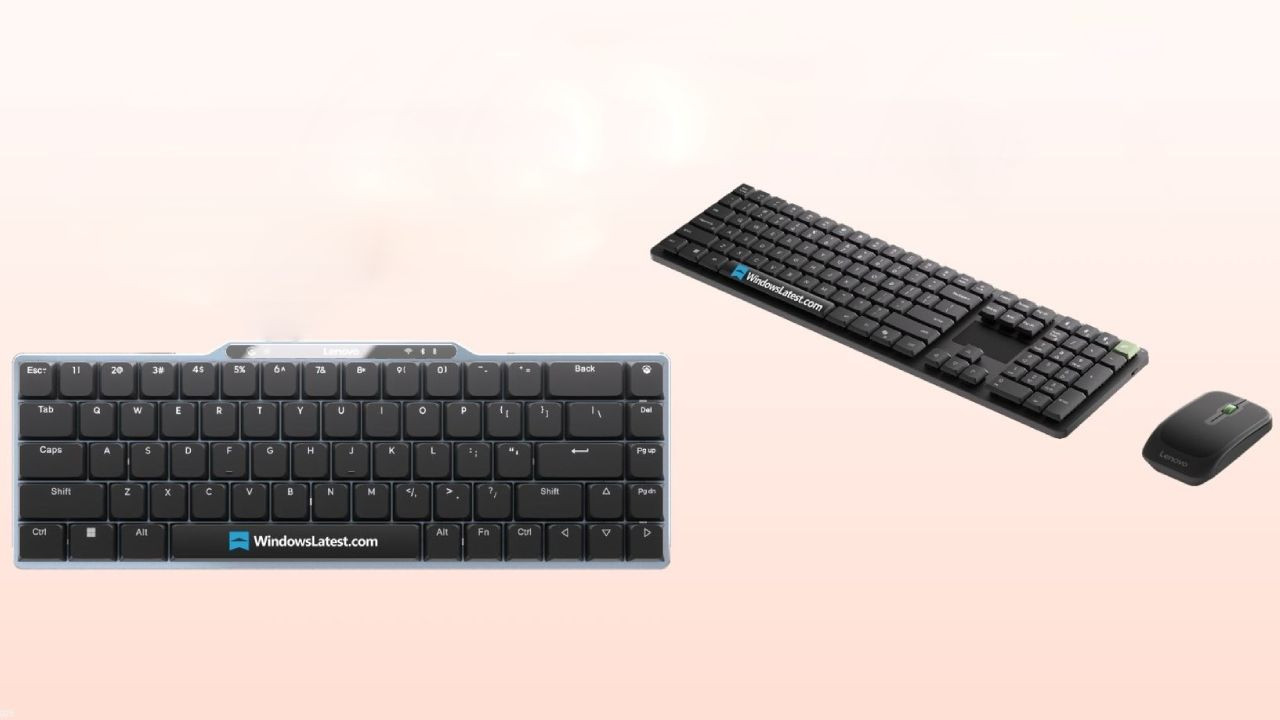 Lenovo’dan kendi kendini şarj eden klavye ve mouse konsepti