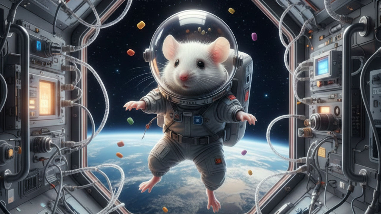 Çin'in "astronot" fareleri dünyayı şaşırttı