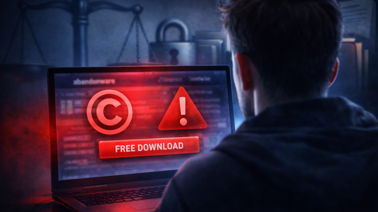 Abandonware gerçekten yasal mı? İnternette ücretsiz oyun avına çıkmadan önce bunu okuyun!