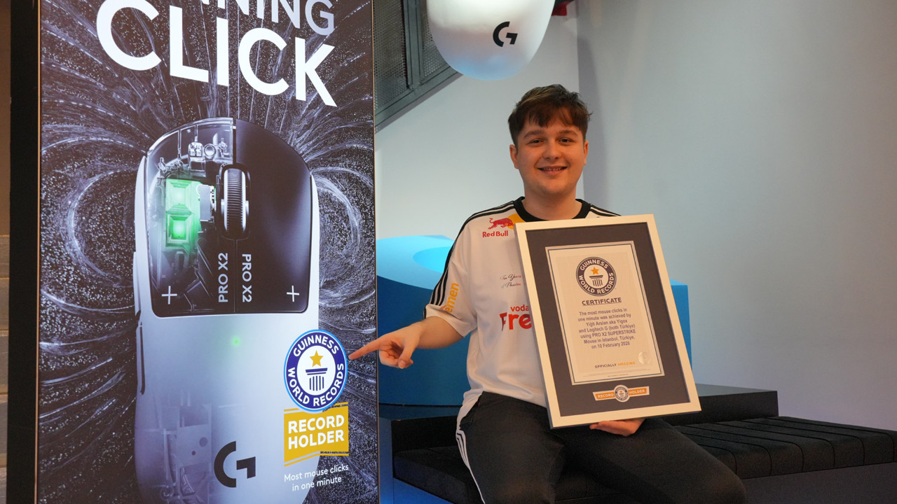 Türkiye’den dünya rekoru: Yiğit “Yigox” Arslan 60 saniyede 760 tıklama ile Guinness’e girdi