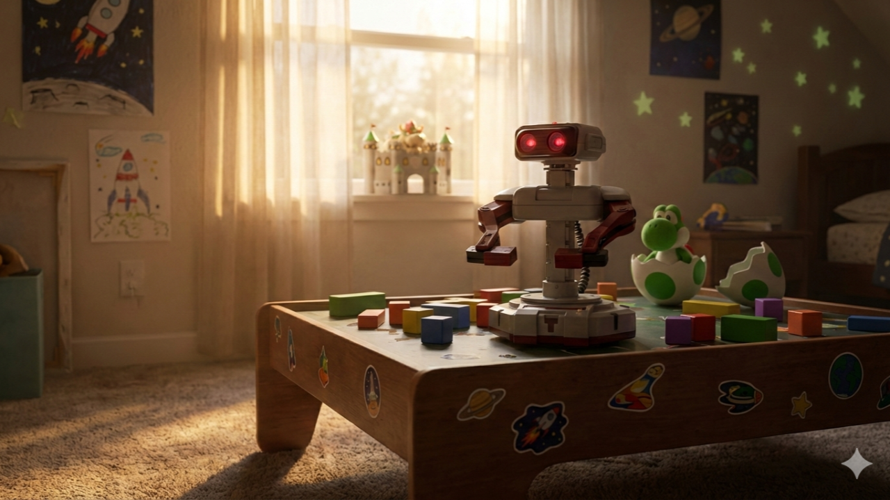 1985’ten gelen sürpriz: Super Mario Galaxy filminde R.O.B. detayı!