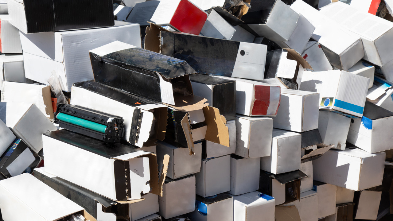 Çöp sandığınız kartuşlar asfalt olabilir: Atıkların şaşırtıcı dönüşümü