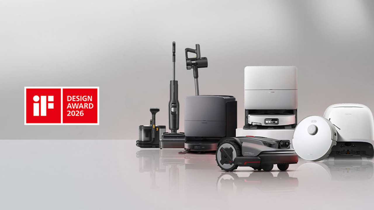 Roborock modellerine iF Design Award 2026'dan tasarım ödülü