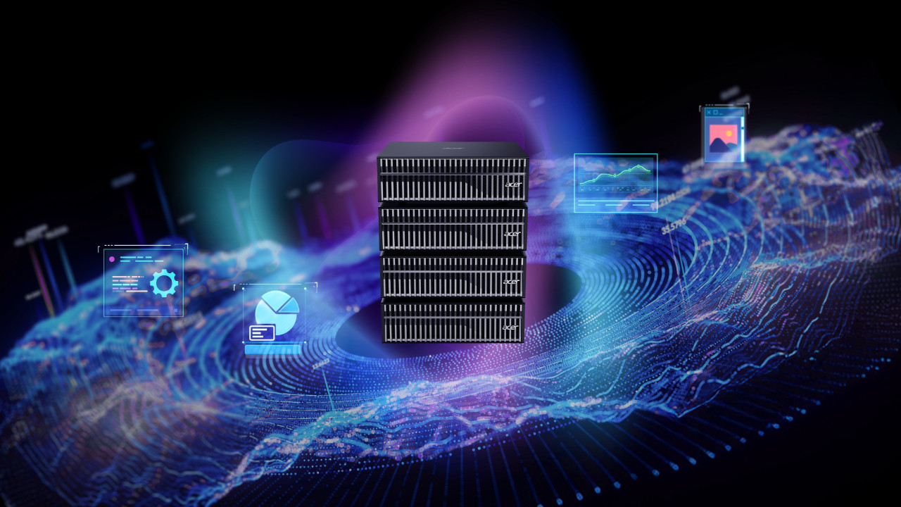 Acer Veriton GN100 dörtlü sistem bağlantısıyla yapay zeka modellerini ölçeklendiriyor