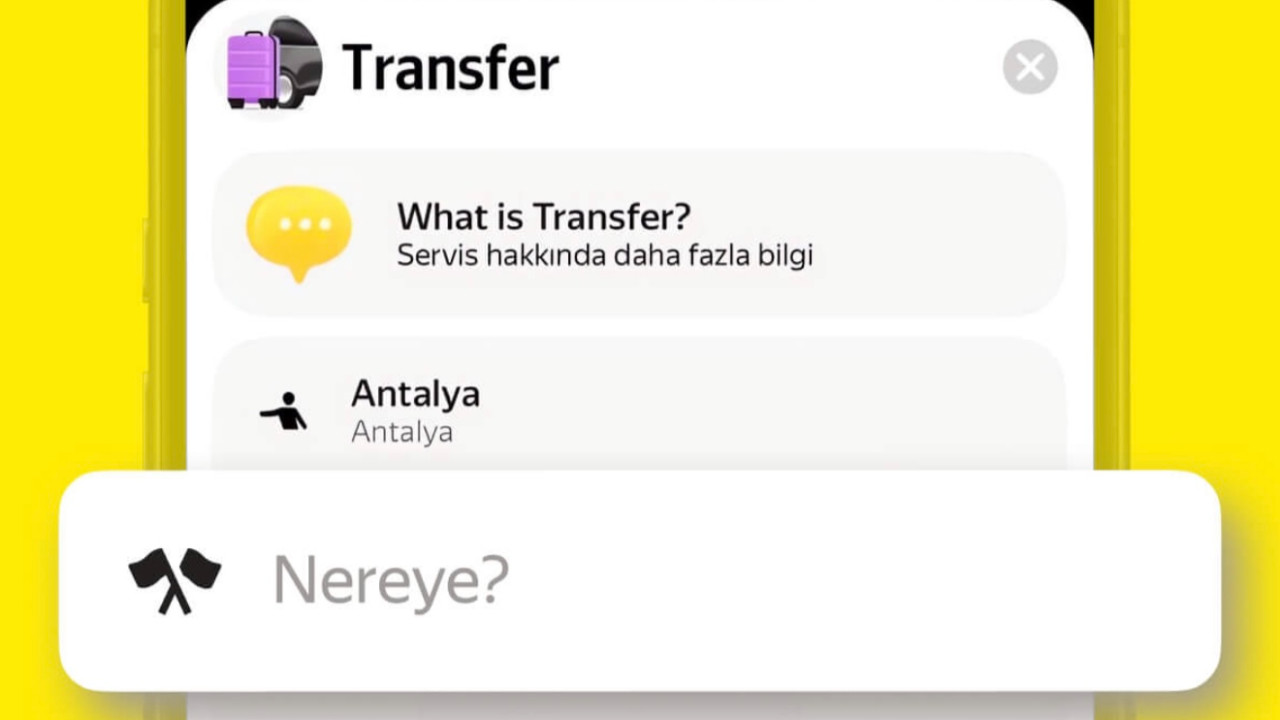 Ulaşım krizi bitiyor: Yandex Go Transfer sahnede