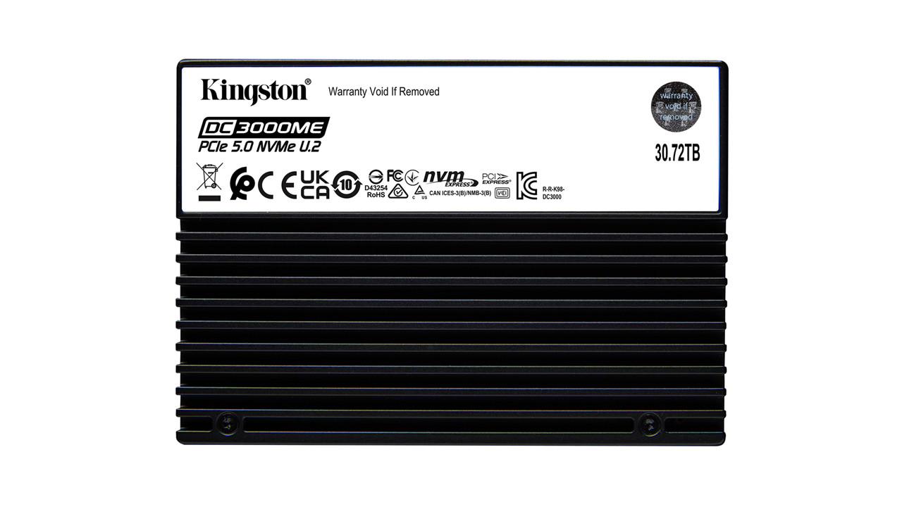 Kingston veri merkezleri için 30,72 TB kapasiteli Gen5 SSD modelini duyurdu