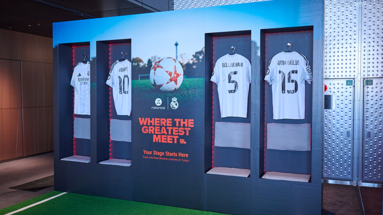 Roborock ve Real Madrid Japonya'da buluştu