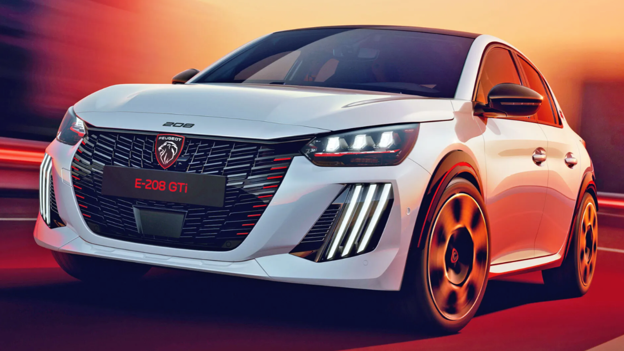 Gösterge paneli sırrı ele verdi: Yeni e-208 GTi be