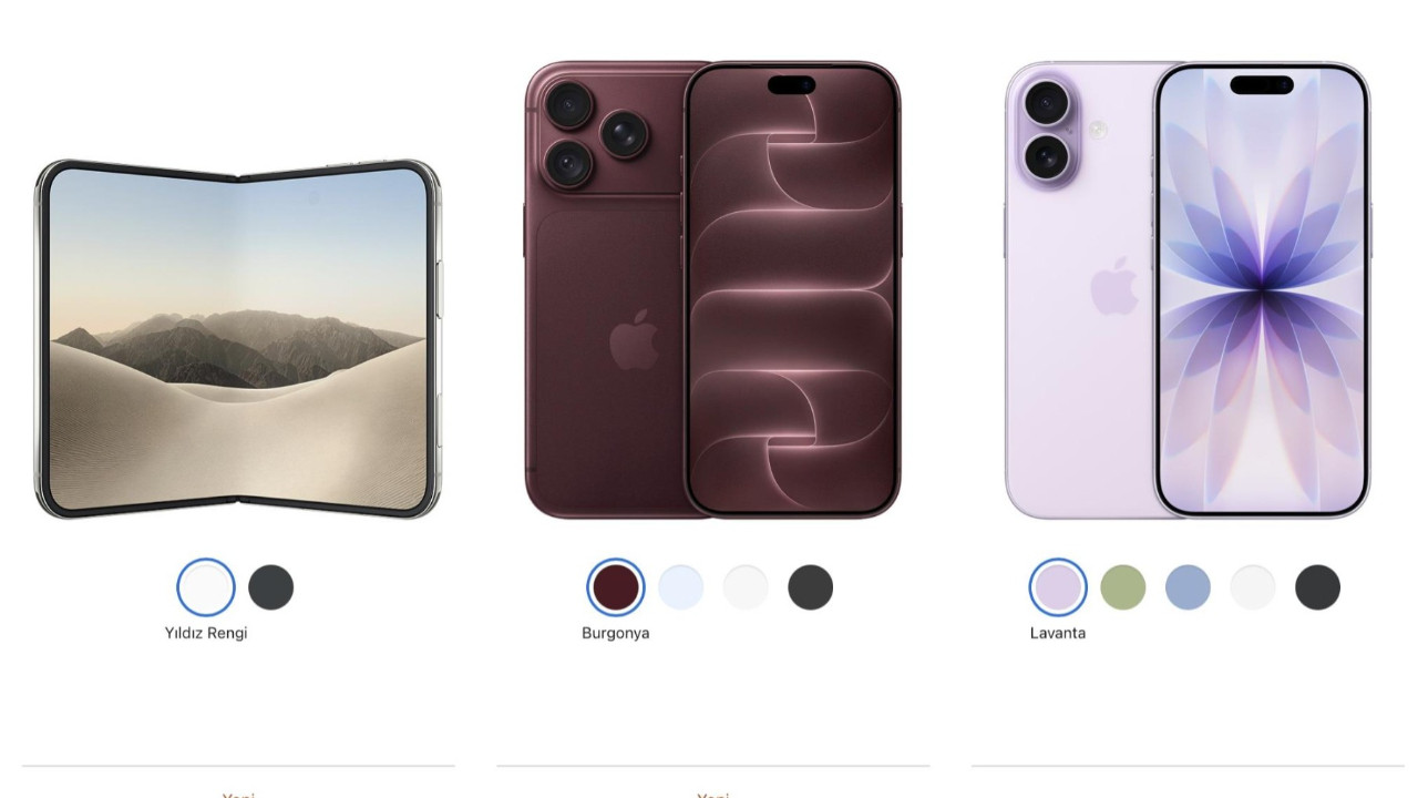Apple Türkiye'de iPhone fiyatlarını güncelledi: Yeni iPhone 18 Pro ve katlanabilir iPhone 18 Duo modelleri yüksek fiyat...